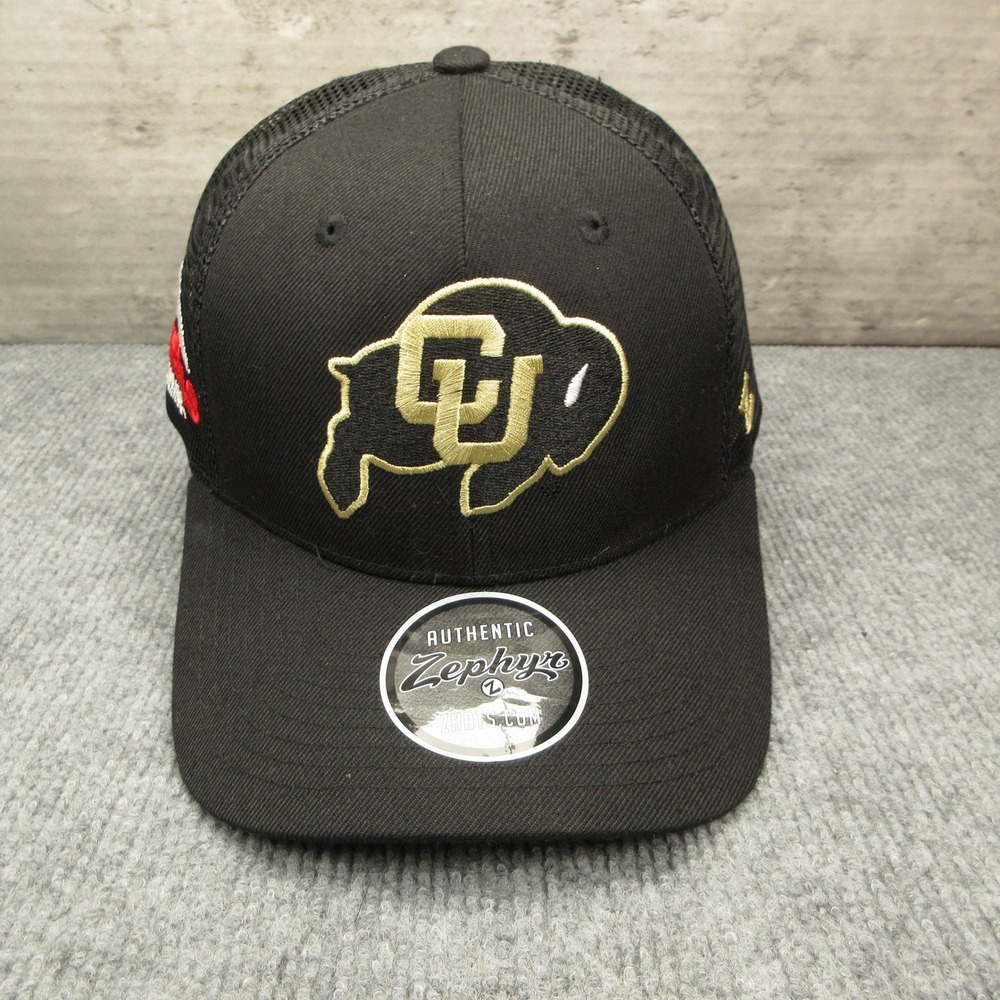 Colorado Buffaloes Hat Cap Mens Snap Back Black NCAA College Football Gorpcore